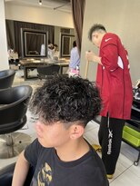 アイズ 海老名(AIZU)&nbsp;ツイストスパイラルパーマ　スペインカール　眉毛〈理容室〉