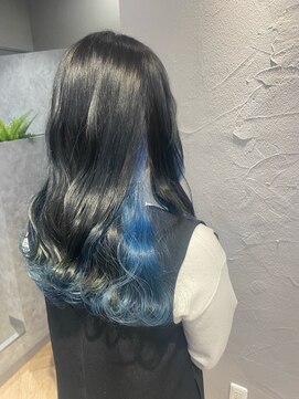 マーレ(MARLE./) ブルーインナーカラー