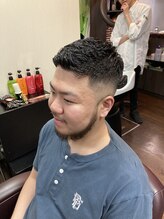 髪ファッション四季 田端店 スキンフェード　アップバングショート