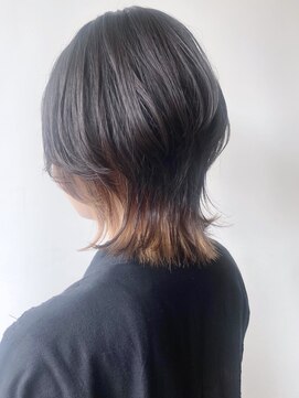 モリオフロムロンドン 原宿本店(morio from London) 【morio原宿】インナーカラー　ウルフ