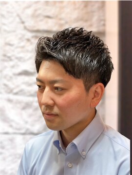 ケースタイル 水道橋店(K-STYLE) メンズカット/ショート/ブルーブラック/水道橋/九段下/神保町