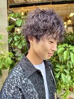 モスト(MocT)&nbsp;メンズパーマ×ラベンダー