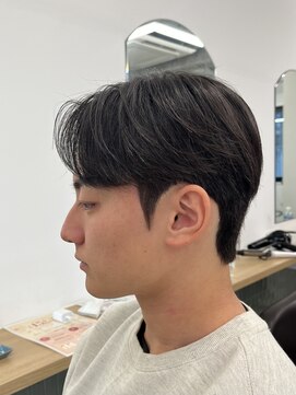 オットット(OttottO) 韓国風センターパートダウンパーマ