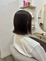 シアアルン 新小岩店(SHEER alun)&nbsp;ピンクブラウン/外ハネボブ/SHEERalun新小岩店