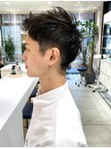 大人メンズナチュラルパーマ/ツーブロック/武蔵小杉/自由が丘