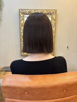 エルムトウキョウ(ELM Tokyo)&nbsp;あごラインぷつっとボブのメンテナンスCut