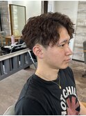 ツイストスパイラルパーマ/札幌メンズショート/札幌メンズパーマ