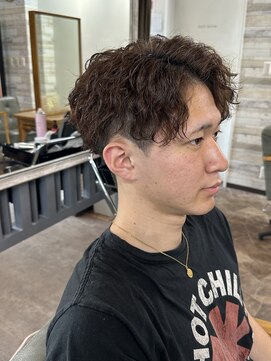 ハルクファースト 札幌(HRK 1st.) ツイストスパイラルパーマ/札幌メンズショート/札幌メンズパーマ