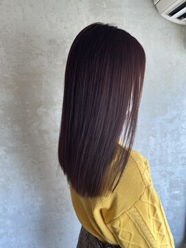 メロウ(mellow) トステアトリートメント×ピンクカラー