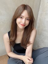 アフロート ルヴア(AFLOAT RUVUA)&nbsp;20代30代大人かわいいセミロングヘア★レイヤーカット