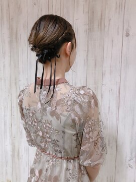 ジェイエルビー(JLB) 【ヘアセット・yuko】リボンアレンジ