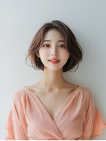 e.m.a プレミアムビューティーサロン 栄駅店(e.m.a PREMIUM BEAUTY SALON)&nbsp;ボブ/イメチェン/外ハネボブ/美髪/ワイドバング/髪型