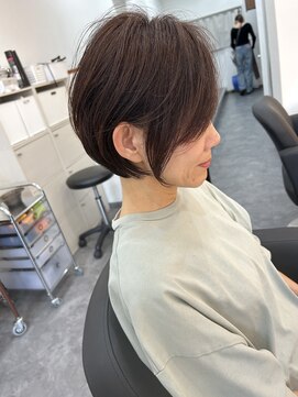 ヘアーテラスエム 奈良店(hair terrace M) 白髪ぼかしショート