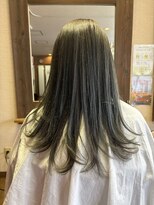 ヘアーズ はれるや(hair's) 20代30代40代50代☆大人可愛いグラデーション×オリーブカラー