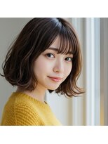クロム(CHROM) ミディボブ20代30代40代髪質改善白髪染め入間市武蔵藤沢