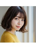 ミディボブ20代30代40代髪質改善白髪染め入間市武蔵藤沢