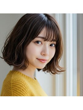 クロム(CHROM) ミディボブ20代30代40代髪質改善白髪染め入間市武蔵藤沢