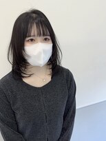 ゴウトゥデイシェアサロン 町田店(GO TODAY SHAiRE SALON)&nbsp;レイヤーミディアム×シースルーバング