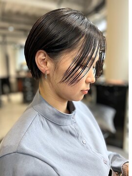 ワン バイ ジ エクト(One by The Ect) 【似合わせショート】小顔ショート/フェザーショート/茶屋町