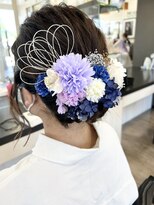 フレンズ 平岡店(friend's)&nbsp;【札幌平岡 成人式×まとめ髪】  木村美菜子