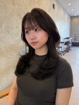 ラヴィズム 名駅店(LUVISM) ◎韓国ヘアー顔周りレイヤーおくれ毛前名駅名古屋駅前髪質改善