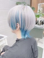 デイズ(days)&nbsp;ウルフショート/デザインカラー/ホワイトシルバー