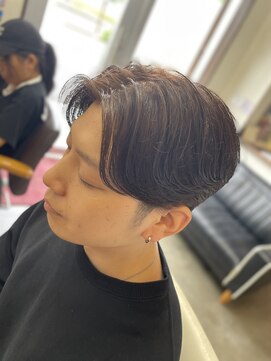 ノンヘアー(non hair) センターパート