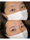 お顔が立体的に。似合わせ眉毛ワックス