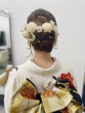 ゴットラトゥール(GOTTO LATOUR) 成人式ヘアアレンジ☆シニョンヘアセット