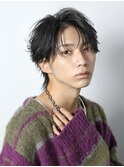 フェザーパーマ/毛流れパーマ