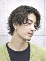 メンズフィール 心斎橋(MEN'S FEEL)&nbsp;MEN’S HAIR/サーフカール/刈り上げセンターパート/心斎橋
