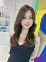 ロンドルーチェ 心斎橋(Lond luce)&nbsp;ダークパープル×ナチュラルショート［髪質改善/縮毛矯正］