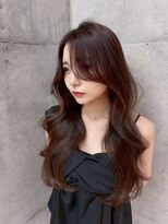 ロンドメリア 天神大名店(Lond Melia) イメチェンヘアスタイル小顔に見せるヘアココアベージュ