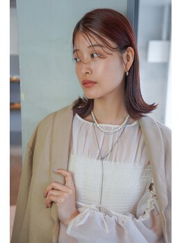 ブルースタイル 池上店(BLUE STYLE)の写真/ツヤのある自然な仕上がりに！毎朝のアイロン時間を短縮して指通りの良い髪へ♪