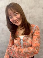 ブラウヘアアンドケア(care)&nbsp;顔周りロングレイヤー