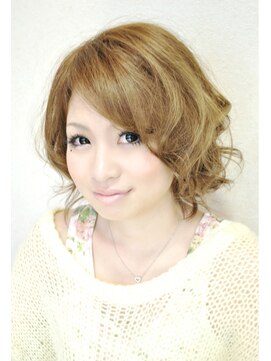 ネウィ グランデ 横浜(newi grande) 【GRANDE】「カワ×色」ショート☆パーマstyle