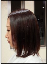 メタ(META) カット + 毛髪再生プレミアムカラー(ウォーム系のブラウン)