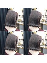 パラマ(Palama)&nbsp;【Palama】切りっぱなし×外ハネボブ×ピンクカラー☆