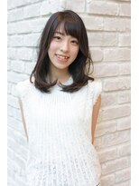 エルサフィロ ヨドヤバシ(el zafiro yodoyabashi)&nbsp;【el zafiro yodoyabashi】大人女子ふわっとシンプルヘアー