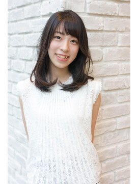 エルサフィロ ヨドヤバシ(el zafiro yodoyabashi) 【el zafiro yodoyabashi】大人女子ふわっとシンプルヘアー