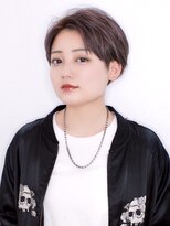 ニューヨークニューヨーク 大久保店(NYNY) 女前ハンサムショート×ピンクパープルアッシュ