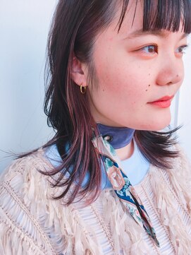 ヘアーアンドエステ ブルーメ(blume) インナーカラー