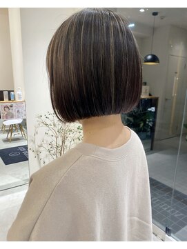 ビアノバ(via nova) ハイライト×ミニボブ