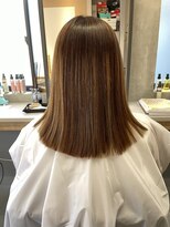 カームリーヘアー(calmLY HAIR) 前髪/アンブレラカラー/こなれミディ/イメチェン/ウェーブパーマ