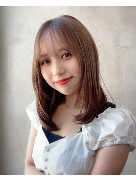 アフロート ルヴア(AFLOAT RUVUA) [木原]20代30代40代大人かわいいミディアムヘア