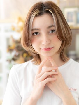カバーヘア イヴ 戸頭店(COVER HAIR EVE) ■外国人風グラデーションツートンカラー509★戸頭10代20代30代