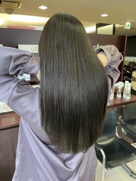 エアー 横浜(AIR) 【湯田】つやつや美髪！酸性ストレート