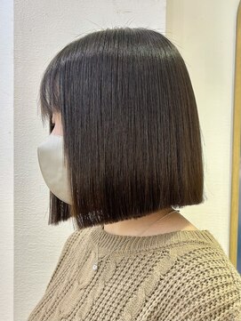 ロンドアベニール 北千住(Lond avenir) 地毛風ストレートボブ☆美髪ボブ/美髪矯正[北千住]