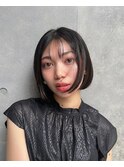 【SPADIC中目黒店】髪質改善ストレート×ボブ　スタイル
