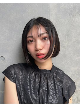 スペイディック 中目黒(SPADIC) 【SPADIC中目黒店】髪質改善ストレート×ボブ　スタイル